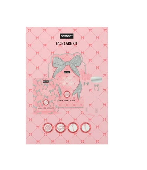 Caseta Cadou Sence GLITZ AND GLAM (2 ROLE + MASCA FACIALA 20ML + MASCA DE OCHI 2X3ML) 